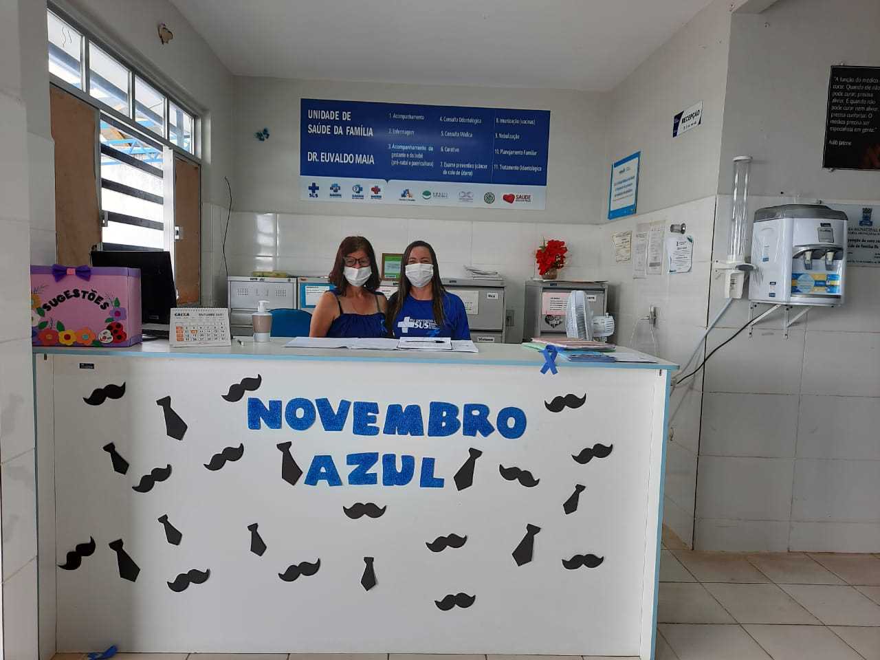 Camacã: USF Euvaldo Maia realiza ação Novembro Azul
